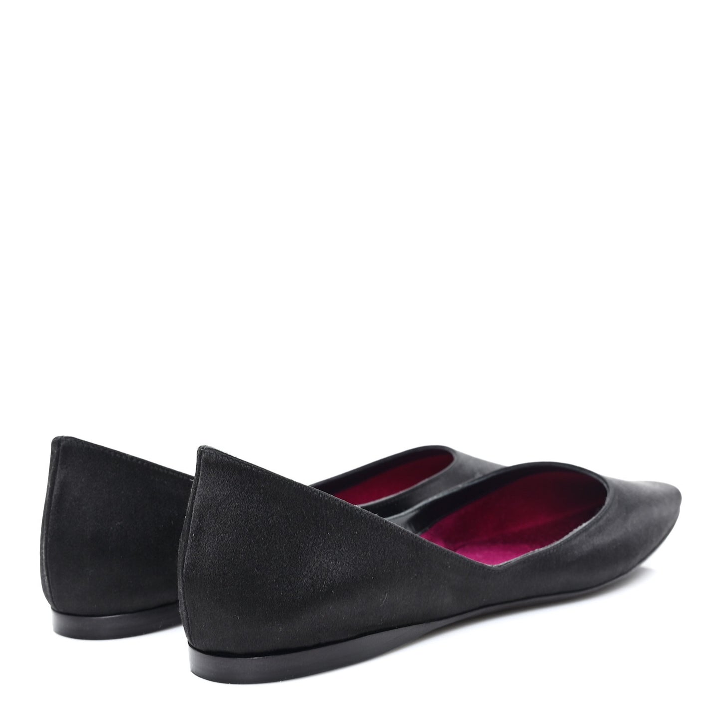 Raso Regale Ballerina Flats 37 Nero