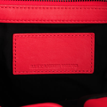 Alexander Wang Lambskin Marti Backpack Poppy Matte Black Hardware 6 of 6
