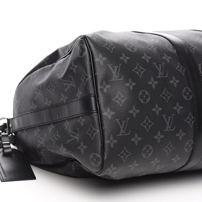 Louis Vuitton Monogram Eclipse Keepall Bandouliere 45 8 of 10