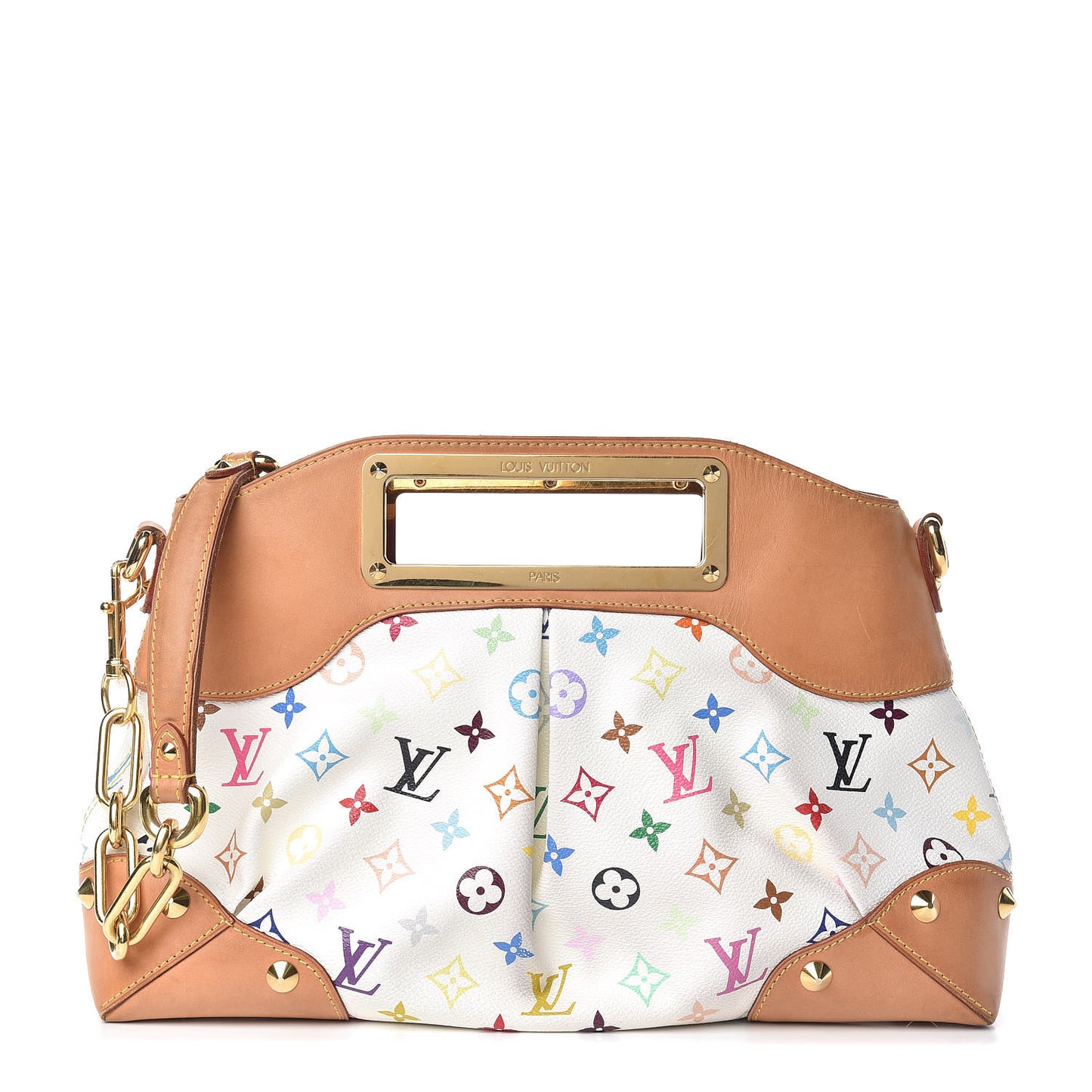 Monogram Multicolor Judy GM White