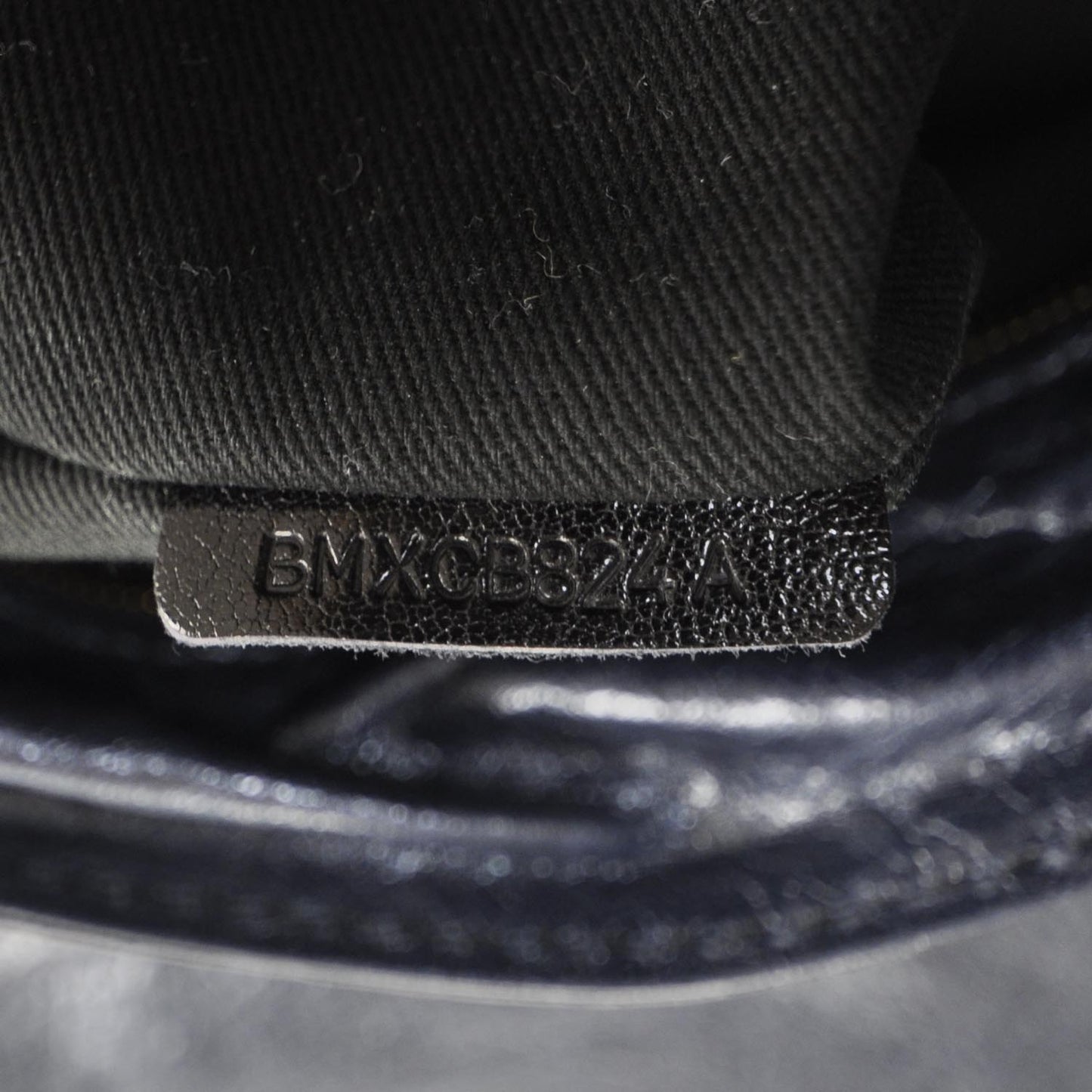 Leather Large Histoire Metallic