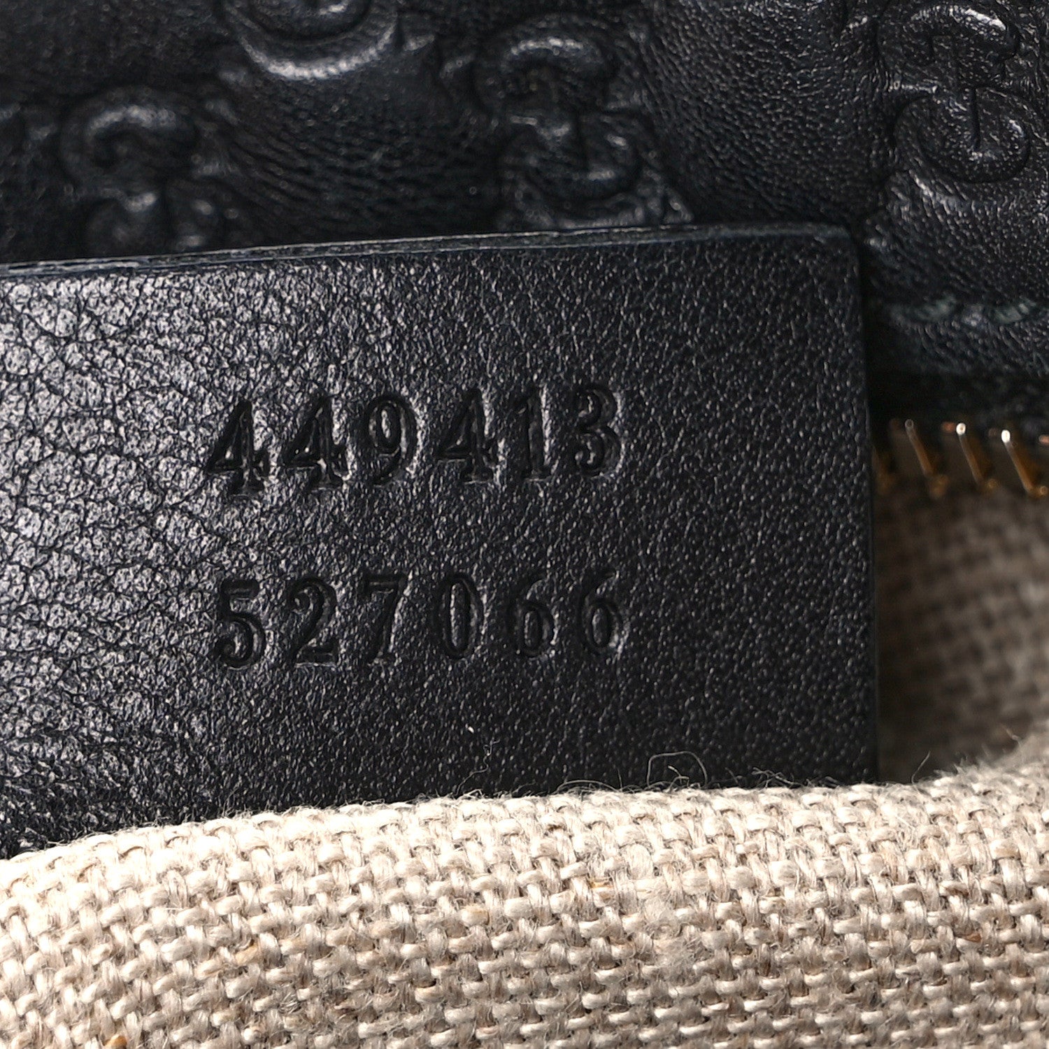 Gucci Microguccissima Mini Bree Messenger Bag Black 7 of 9