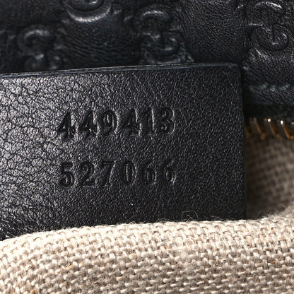 Gucci Microguccissima Mini Bree Messenger Bag Black 7 of 9