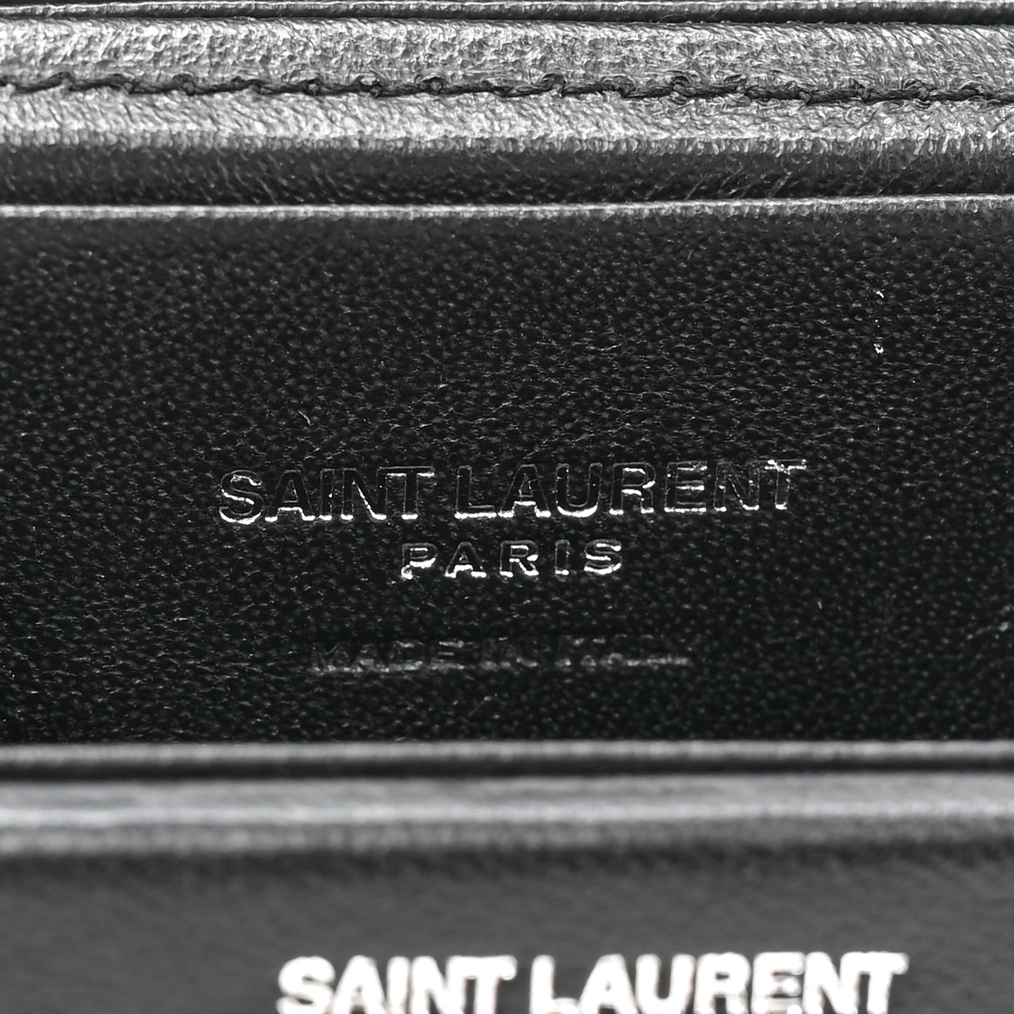 Lambskin Smoking Box Crossbody Black