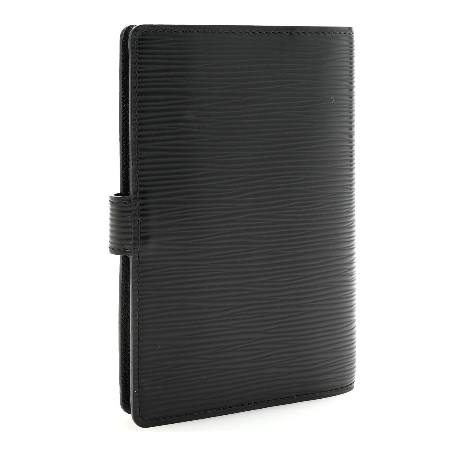 Louis Vuitton Epi Small Ring Agenda Cover Black 3 of 6