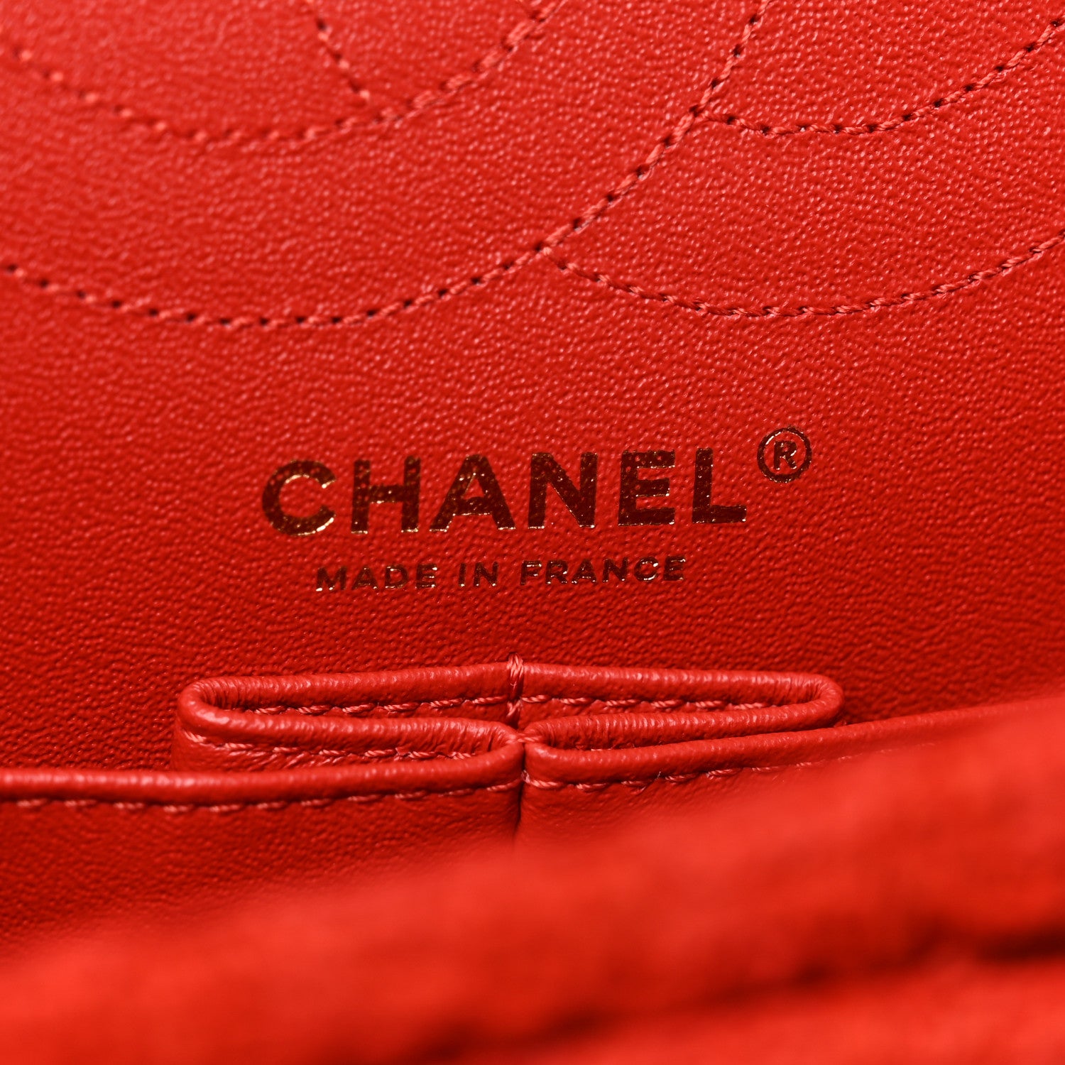 Chanel Tweed Quilted 2.55 Reissue 225 Flap Dark Orange 5 of 8