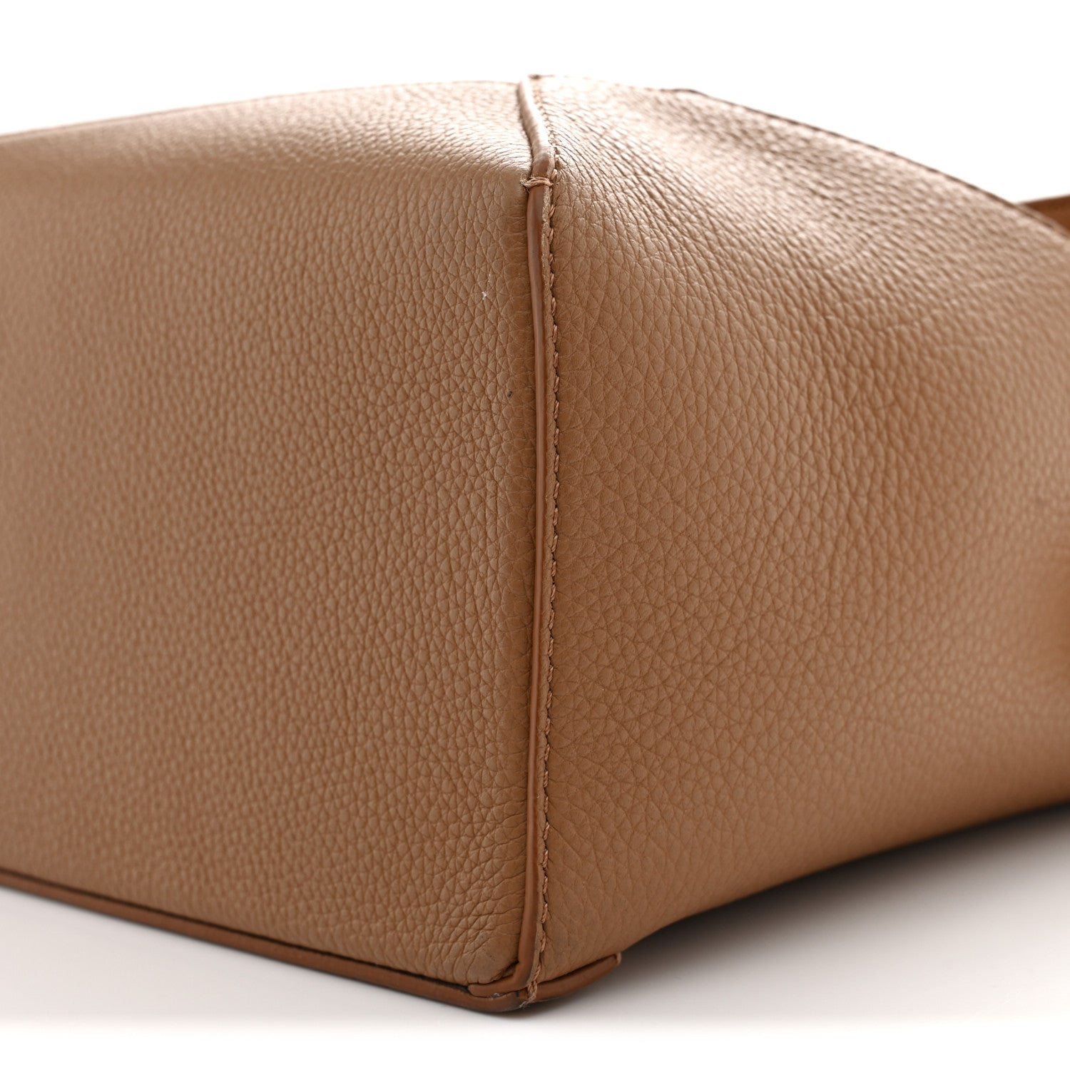 Loewe Grained Calfskin Small Puzzle Edge Bag Toffee 10 of 12
