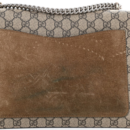 Gucci GG Supreme Monogram Medium Dionysus Shoulder Bag Taupe 9 of 9