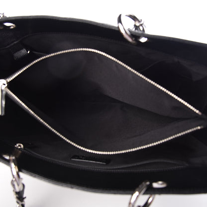 Chanel Caviar Quilted Grand Shopping Tote GST Black 9 of 12