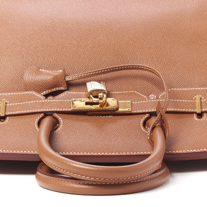 Hermes Courchevel Birkin 35 Gold 9 of 31