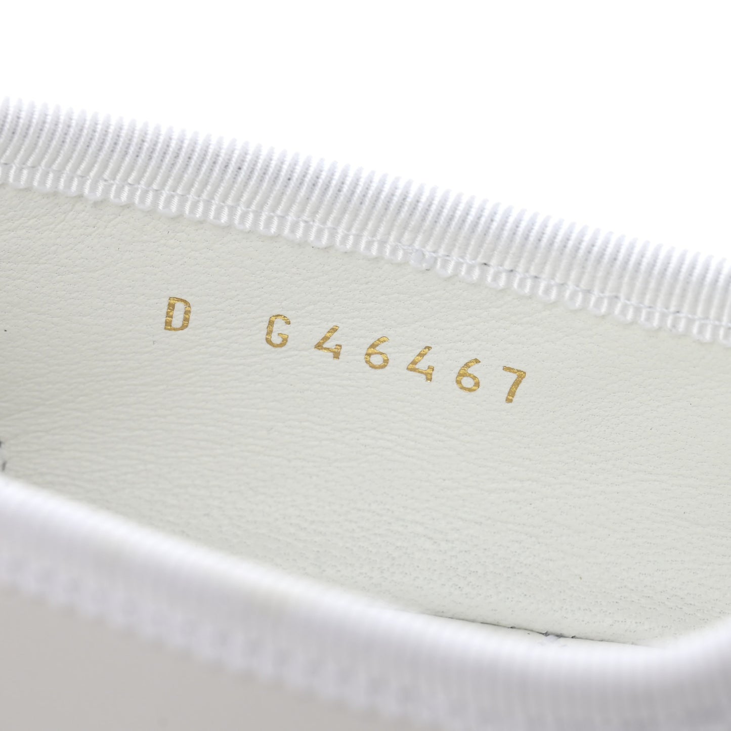 Lambskin Mary Jane Flats 37.5 White