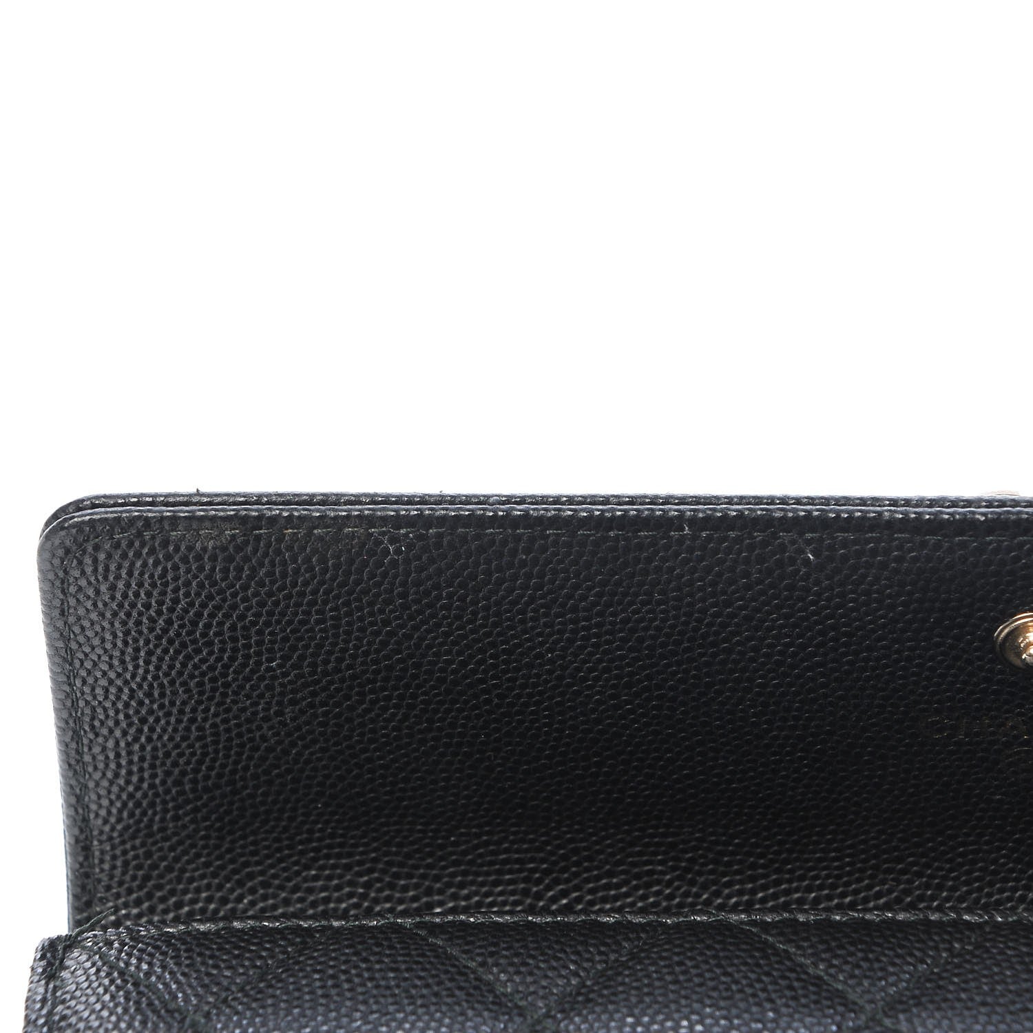 Chanel Caviar Quilted Boy Flap Wallet Black 10 of 14