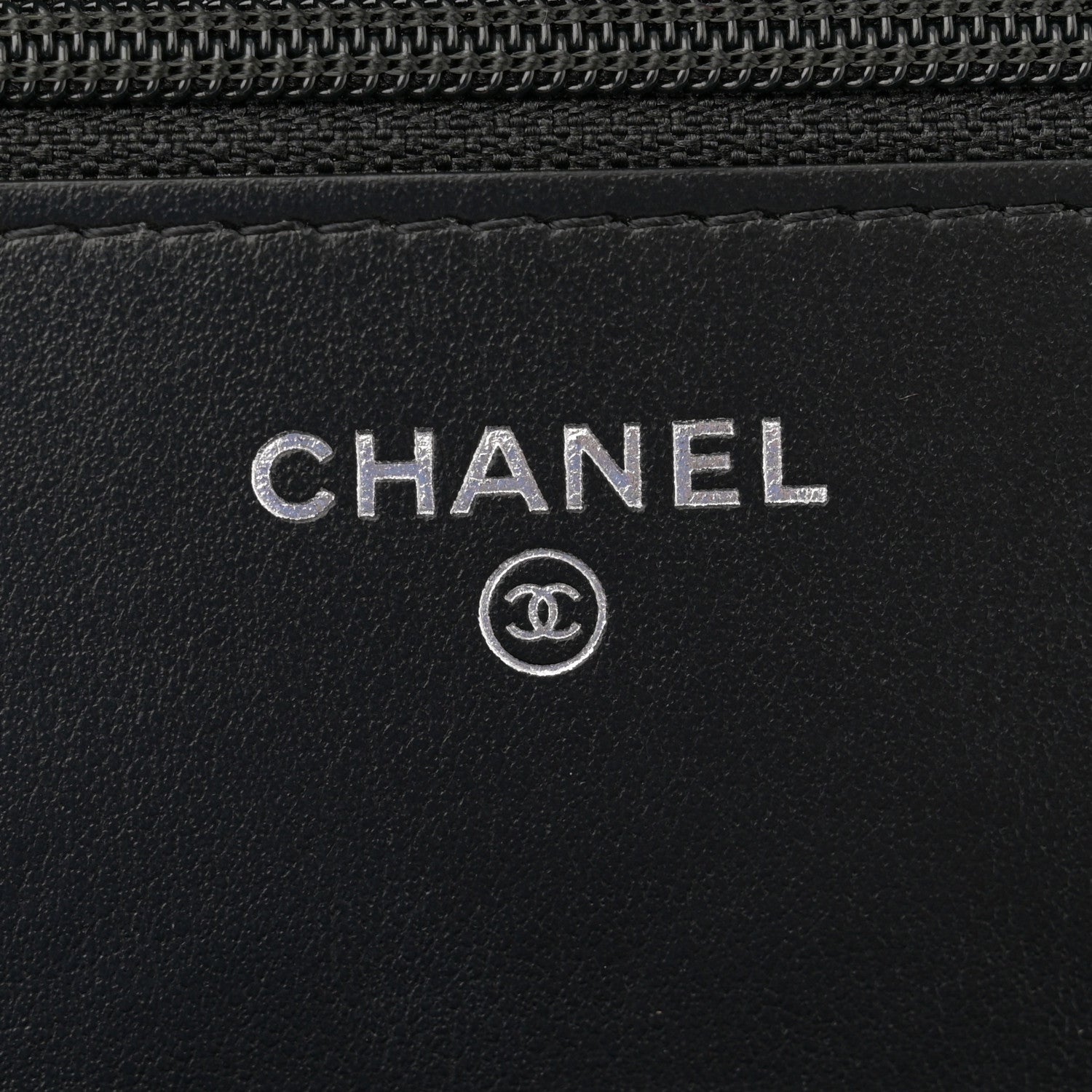 Chanel Aged Calfskin Quilted Reissue Wallet On Chain WOC So Black 6 of 11