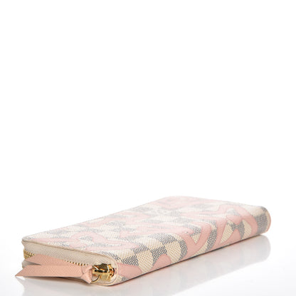 Louis Vuitton Damier Azur Tahitienne Clemence Wallet 4 of 8