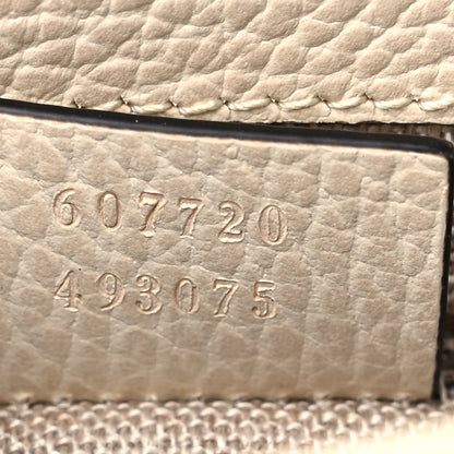 Gucci Dollar Calfskin Interlocking G Crossbody Bag Ivoire 7 of 9