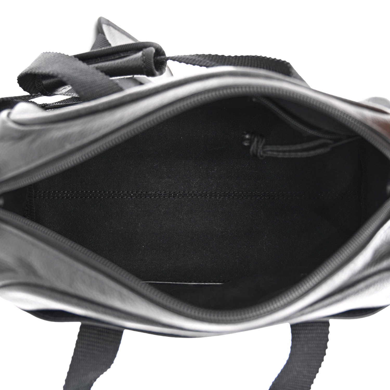 Balenciaga Calfskin Mens Explorer Small Duffle Bag Black 5 of 11