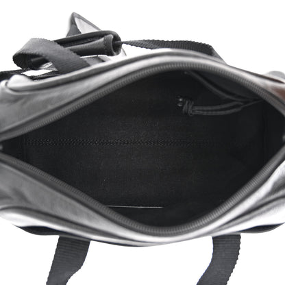 Balenciaga Calfskin Mens Explorer Small Duffle Bag Black 5 of 11