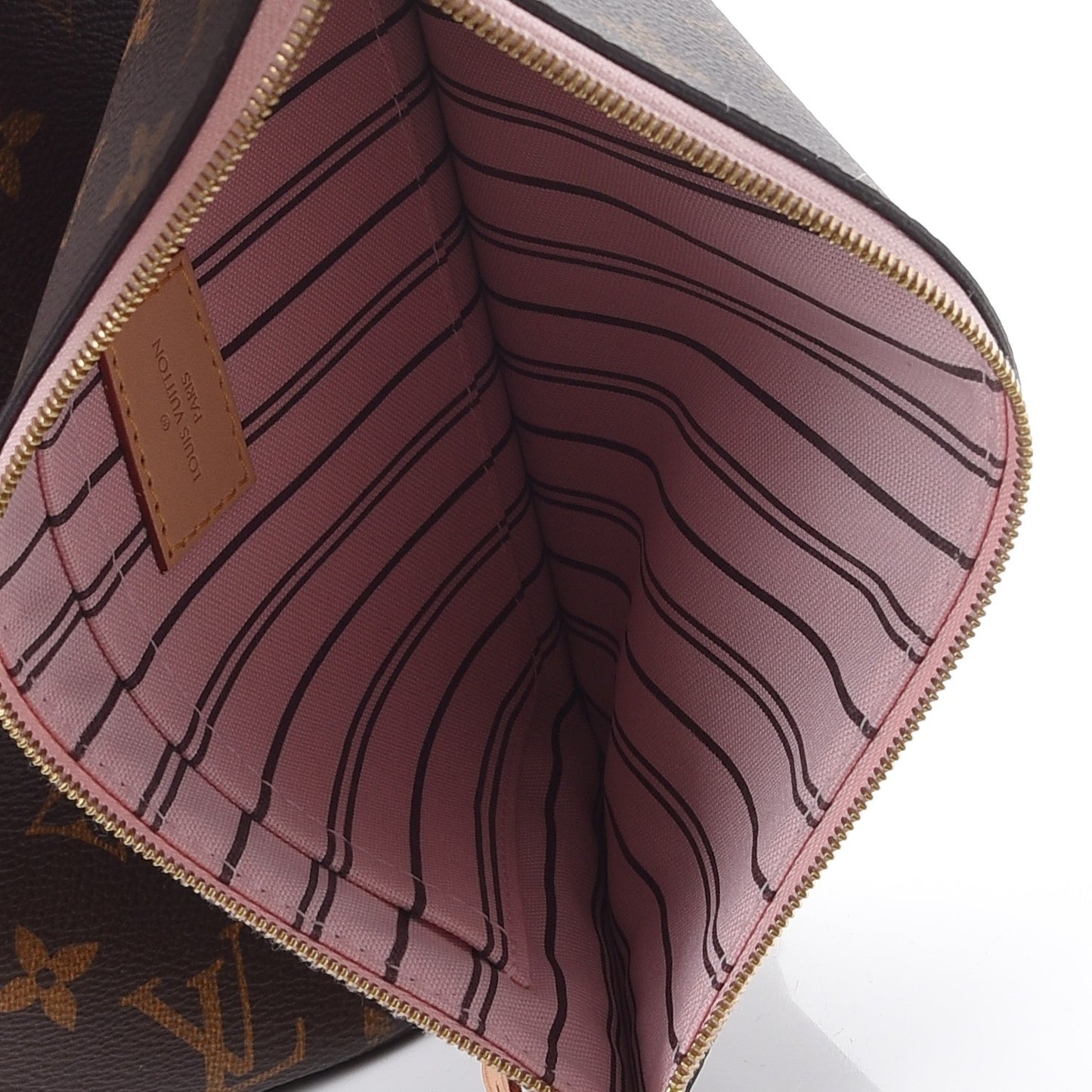 Monogram Neo Neverfull MM Rose Ballerine