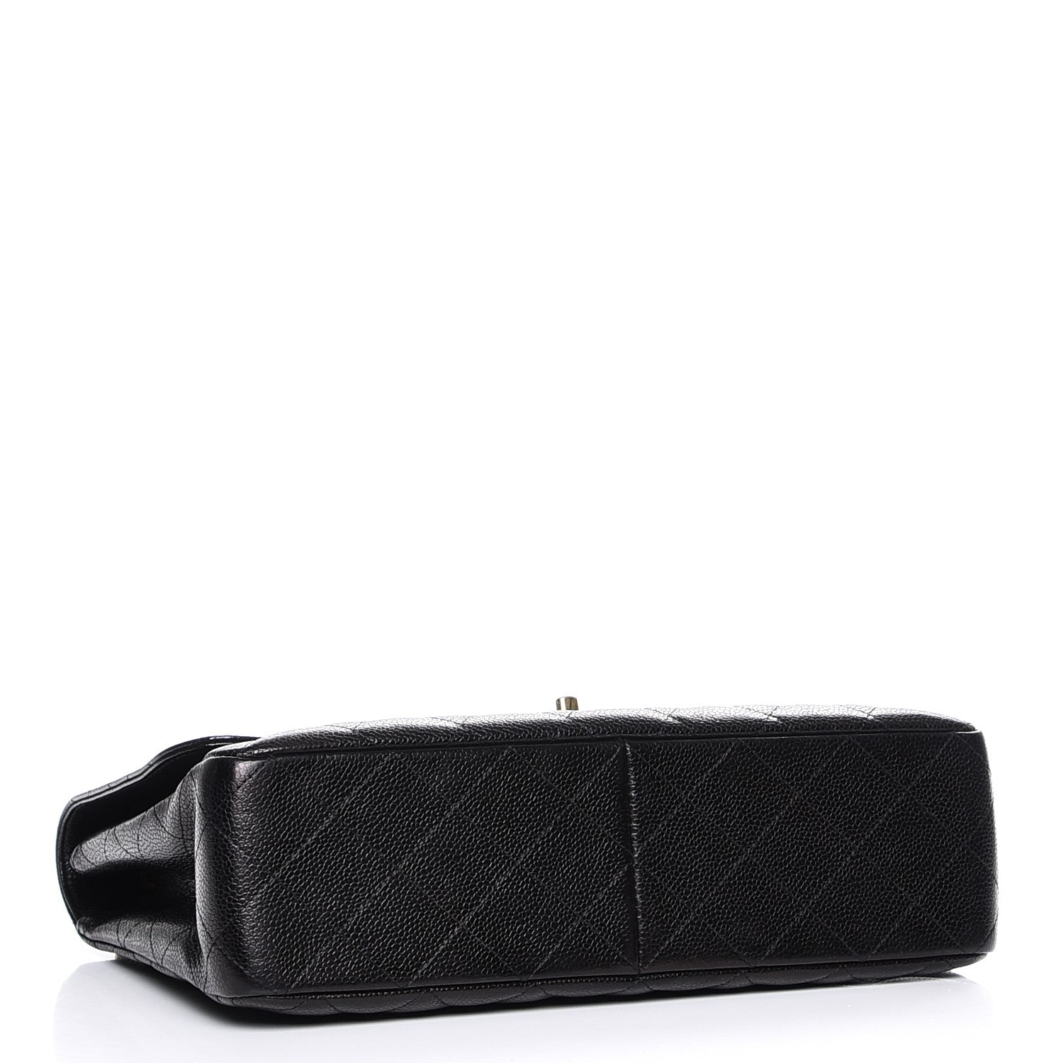Chanel Caviar Quilted Jumbo Single Flap Black 5 of 8