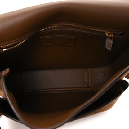Saint Laurent Suede Besace Niki Satchel New Barley 4 of 10