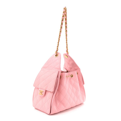 Chanel Caviar Quilted Small Chanel 25 Handbag Light Pink 3 of 10
