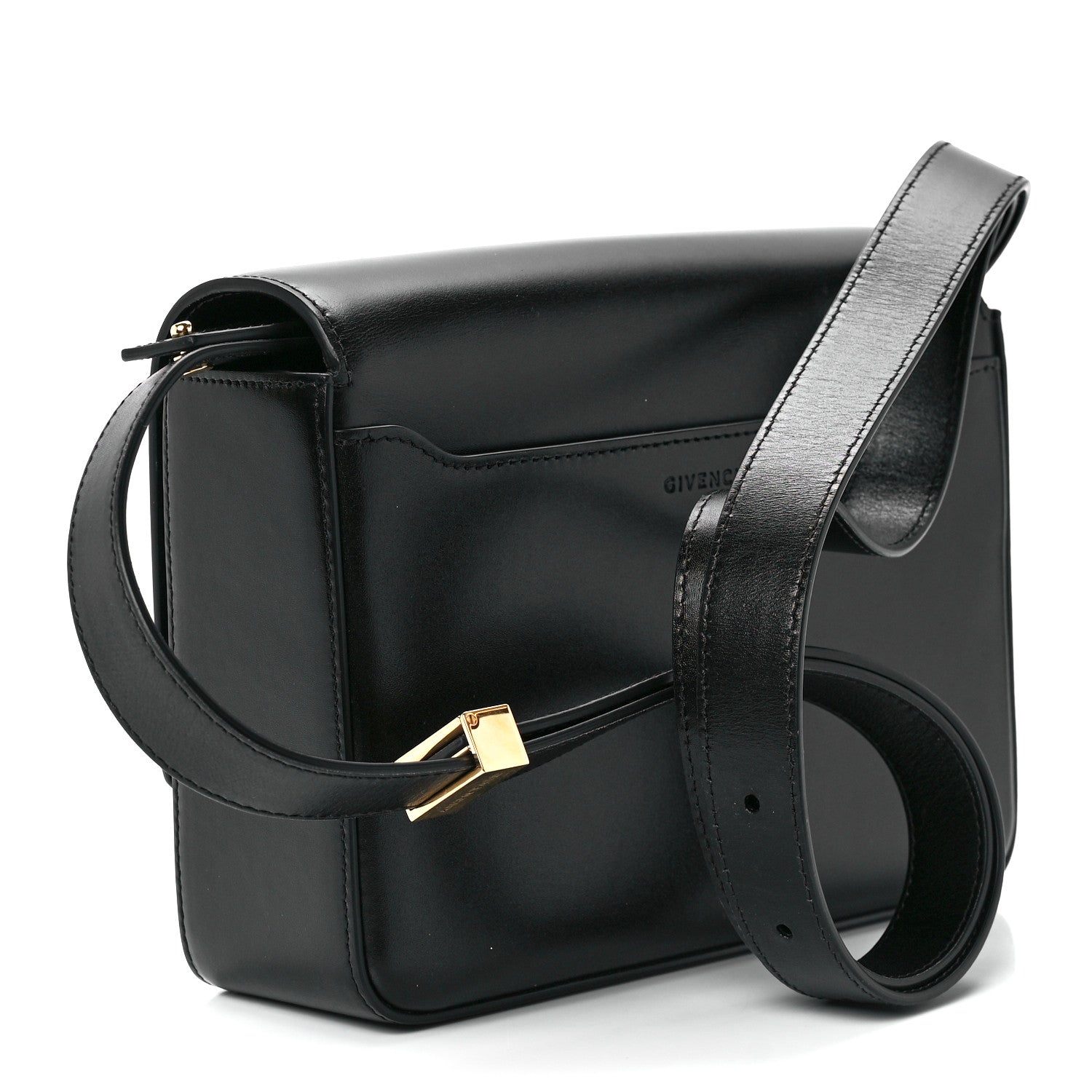 Givenchy Box Calfskin Medium 4G Shoulder Bag Black 3 of 13