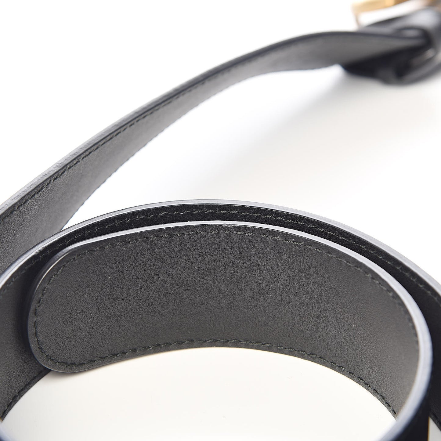 Calfskin Double G 40mm Belt 85 34 Black