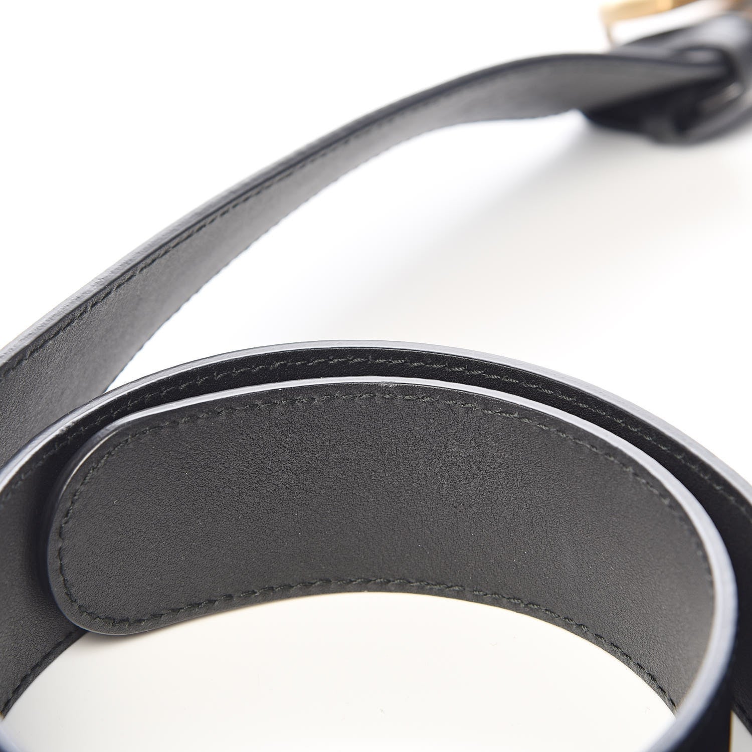 Gucci Calfskin Double G 40mm Belt 85 34 Black 7 of 7
