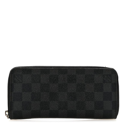 Louis Vuitton Damier Graphite Zippy Vertical Wallet 1 of 9