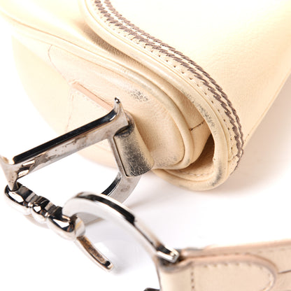 Christian Dior Grained Calfskin Saddle Bag Beige 17 of 19