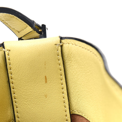 MCM Calfskin Mini Claudia Crossbody Bag Yellow 11 of 23