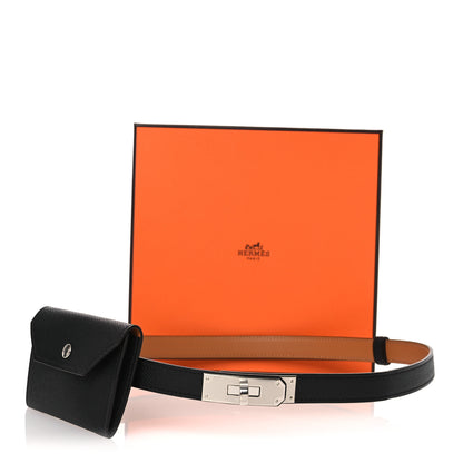 Hermes Epsom Kelly Pocket Belt Black 8 of 8