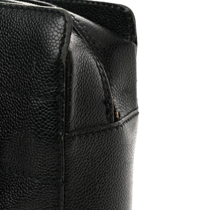Chanel Caviar Stitched Chocolate Bar Shopping Black 13 of 21