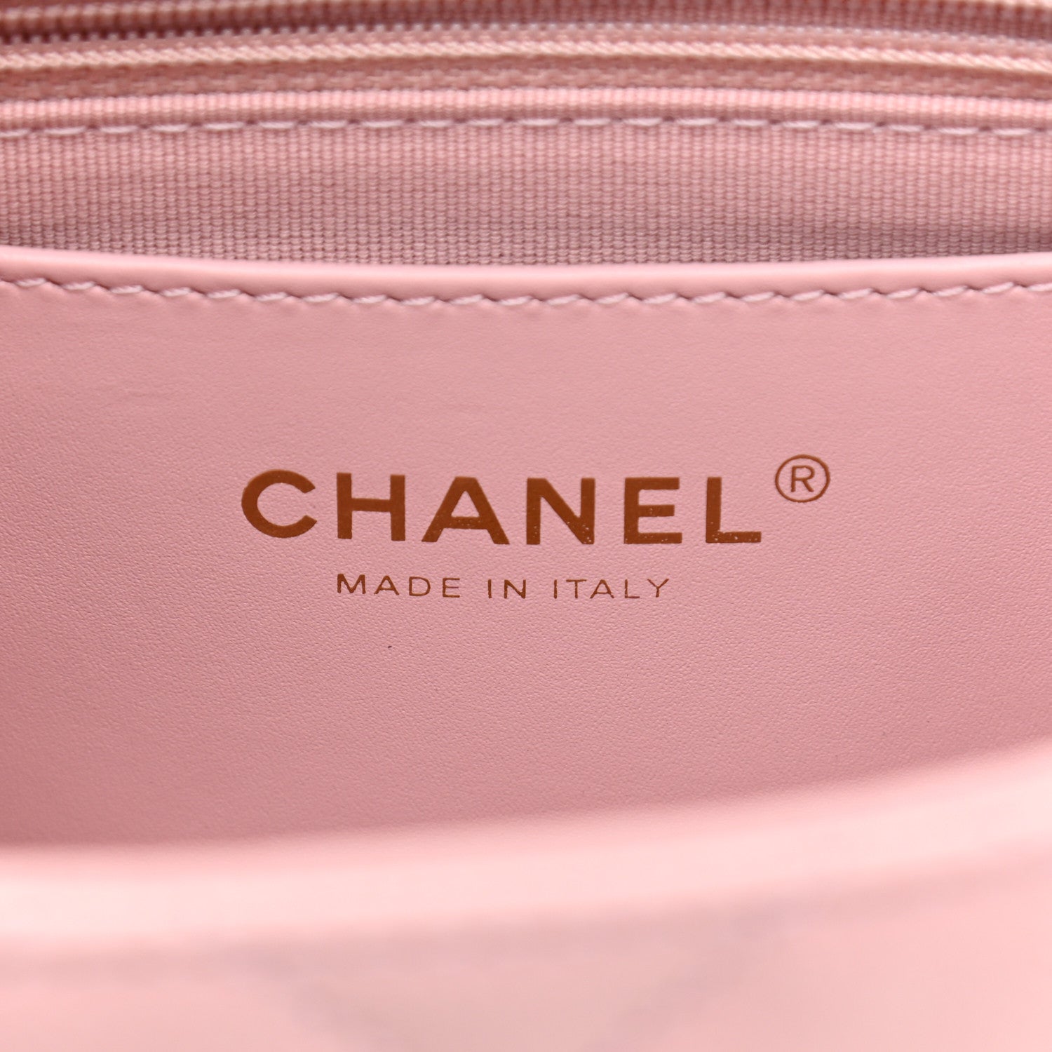 Chanel Caviar Quilted Chain Flap Pink 10 of 21