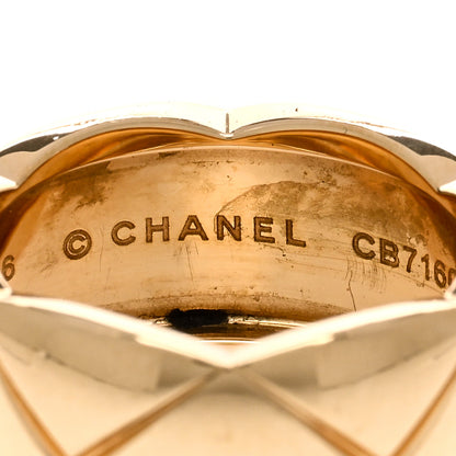 Chanel 18K Yellow Gold Large Coco Crush Ring 56 7.75 56 7.5 4 of 5