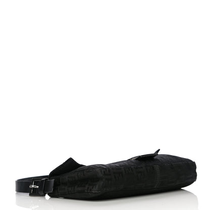 Fendi Zucchino Baguette Black 3 of 17