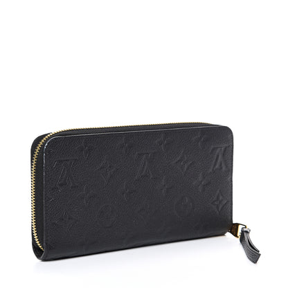 Louis Vuitton Empreinte Zippy Wallet Black 2 of 7