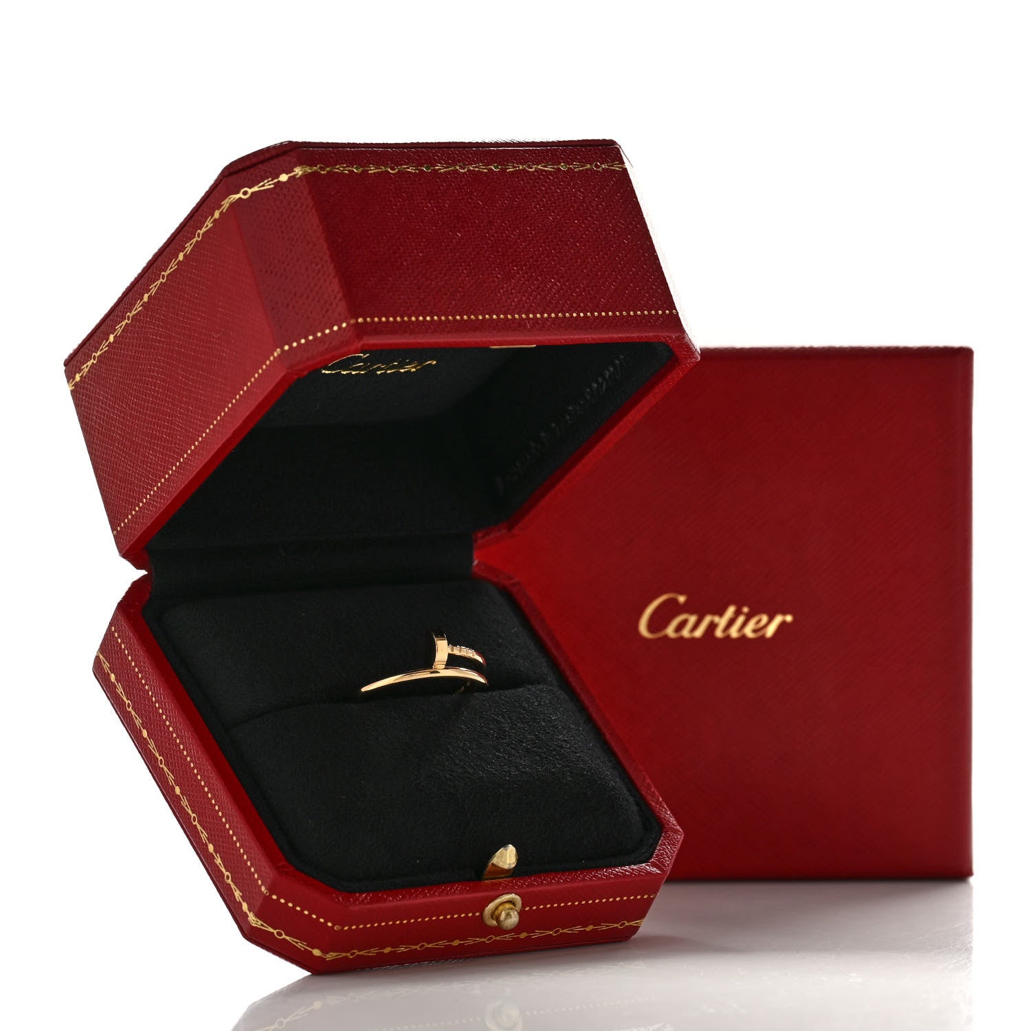 Cartier 18K Yellow Gold Small Juste Un Clou Ring 59 8.75 5 of 5