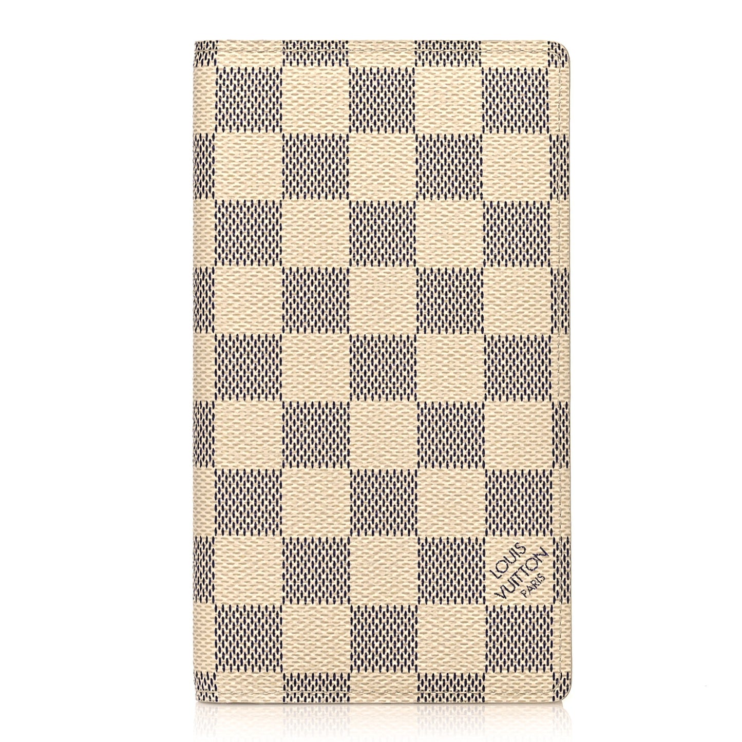 Damier Azur Checkbook Cover Wallet