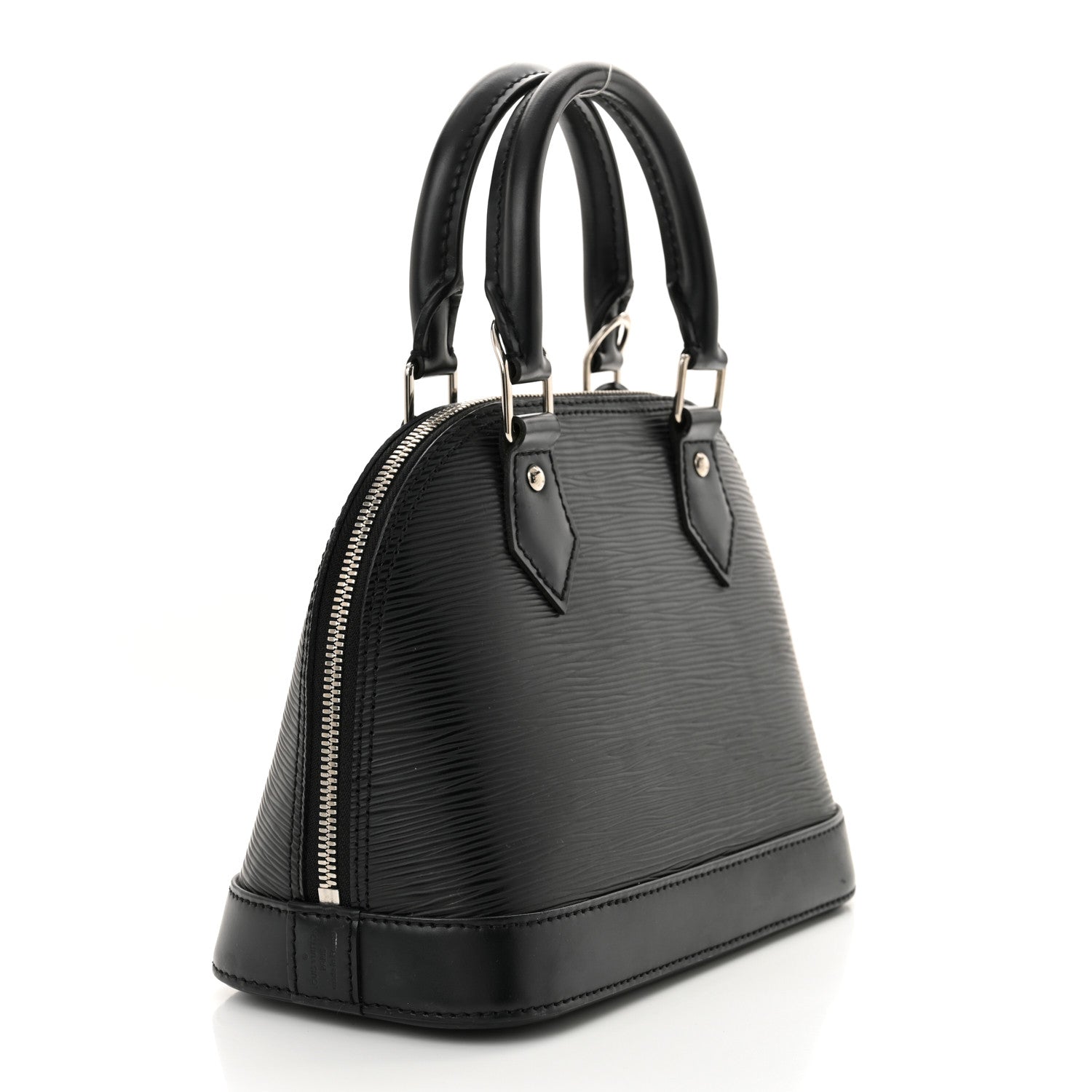 Louis Vuitton Epi Alma BB Black 3 of 14