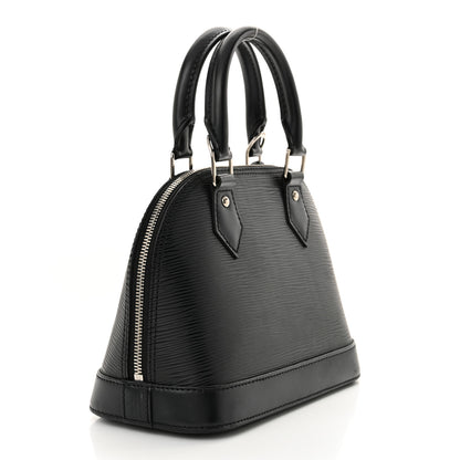 Louis Vuitton Epi Alma BB Black 3 of 14