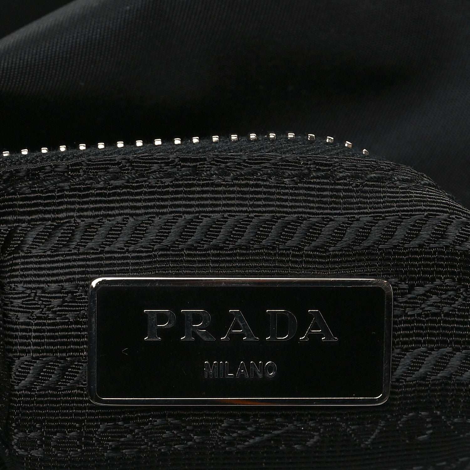 Prada Tessuto Nylon Saffiano Rolling Duffle Black 5 of 7