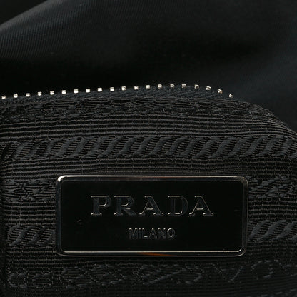 Prada Tessuto Nylon Saffiano Rolling Duffle Black 5 of 7