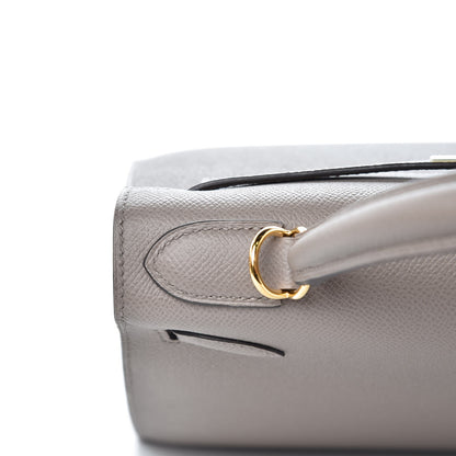 Hermes Epsom Kelly Sellier 28 Gris Asphalte 19 of 33