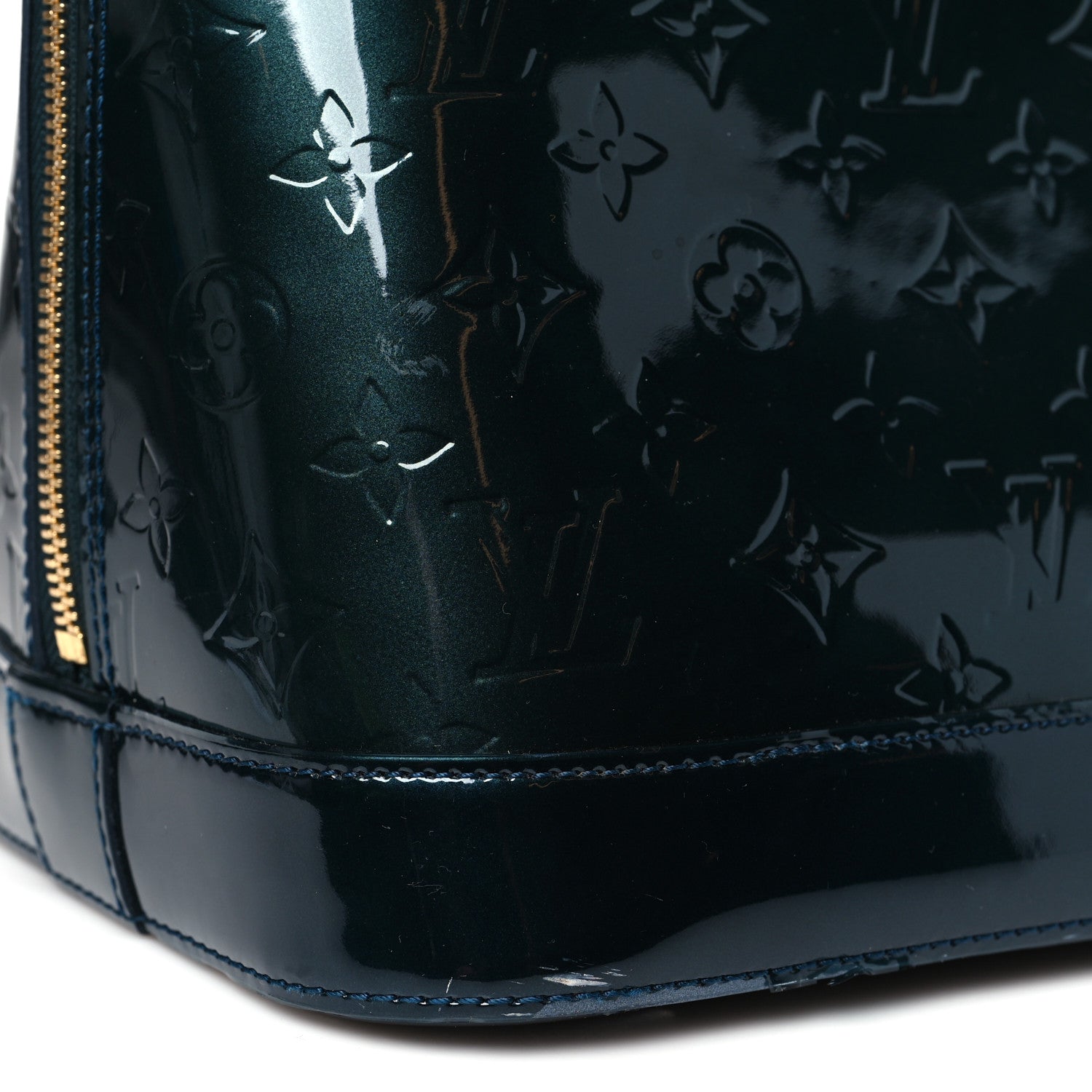 Louis Vuitton Vernis Alma GM Blue Nuit 11 of 11