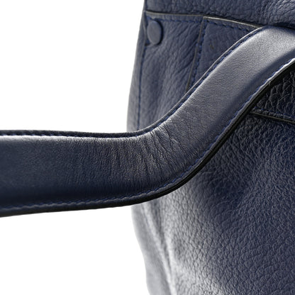 Proenza Schouler Pebbled Calfskin PS Courier Backpack New Navy 16 of 18