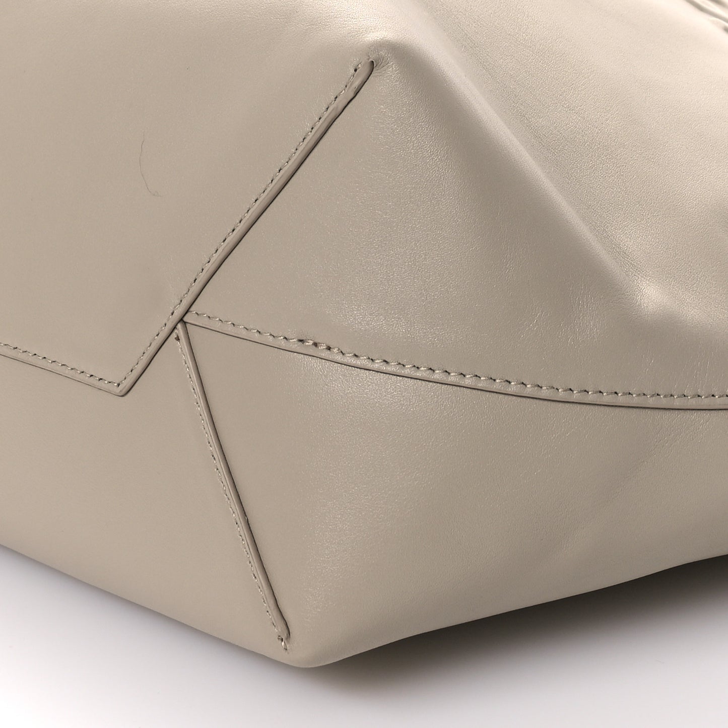 Smooth Calfskin Mary Kate Tote Taupe