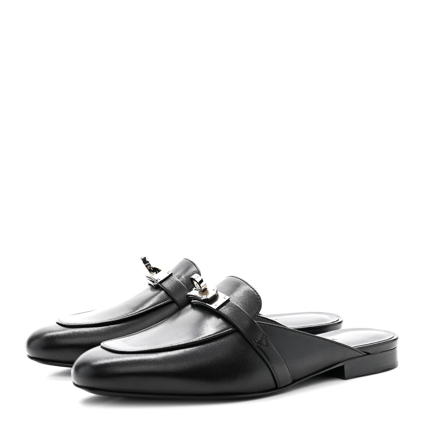 Goatskin Oz Mules 35 Black