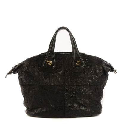 Givenchy Wrinkled Lambskin Medium Nightingale Black 1 of 7