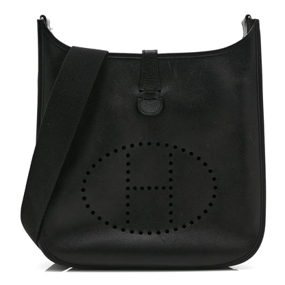 Hermes Epsom Evelyne II GM Black 1 of 10